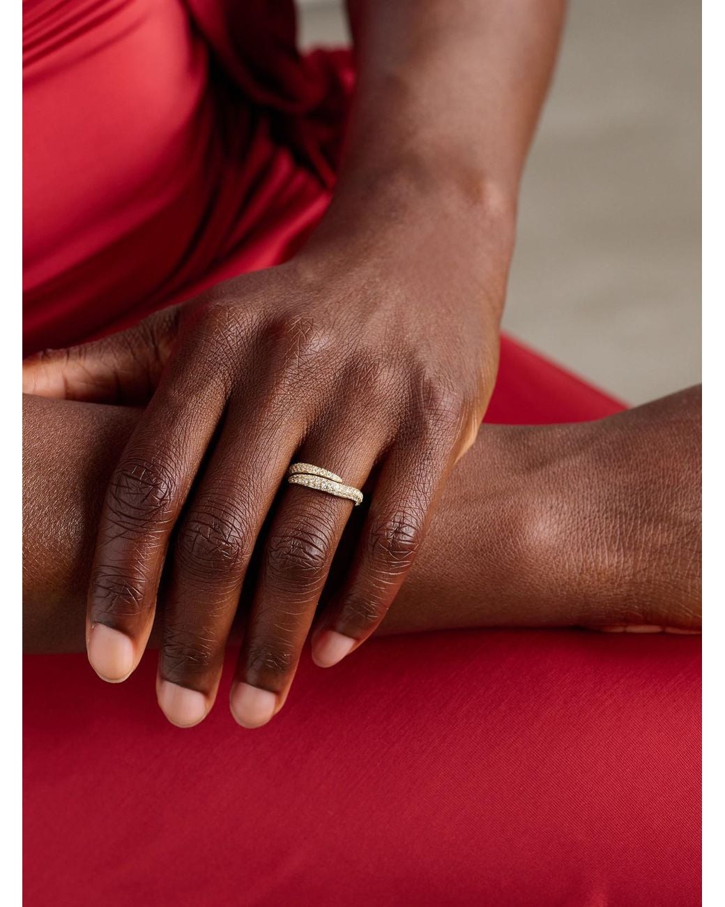 Anita Ko Natural Zara 18-Karat Diamond Ring