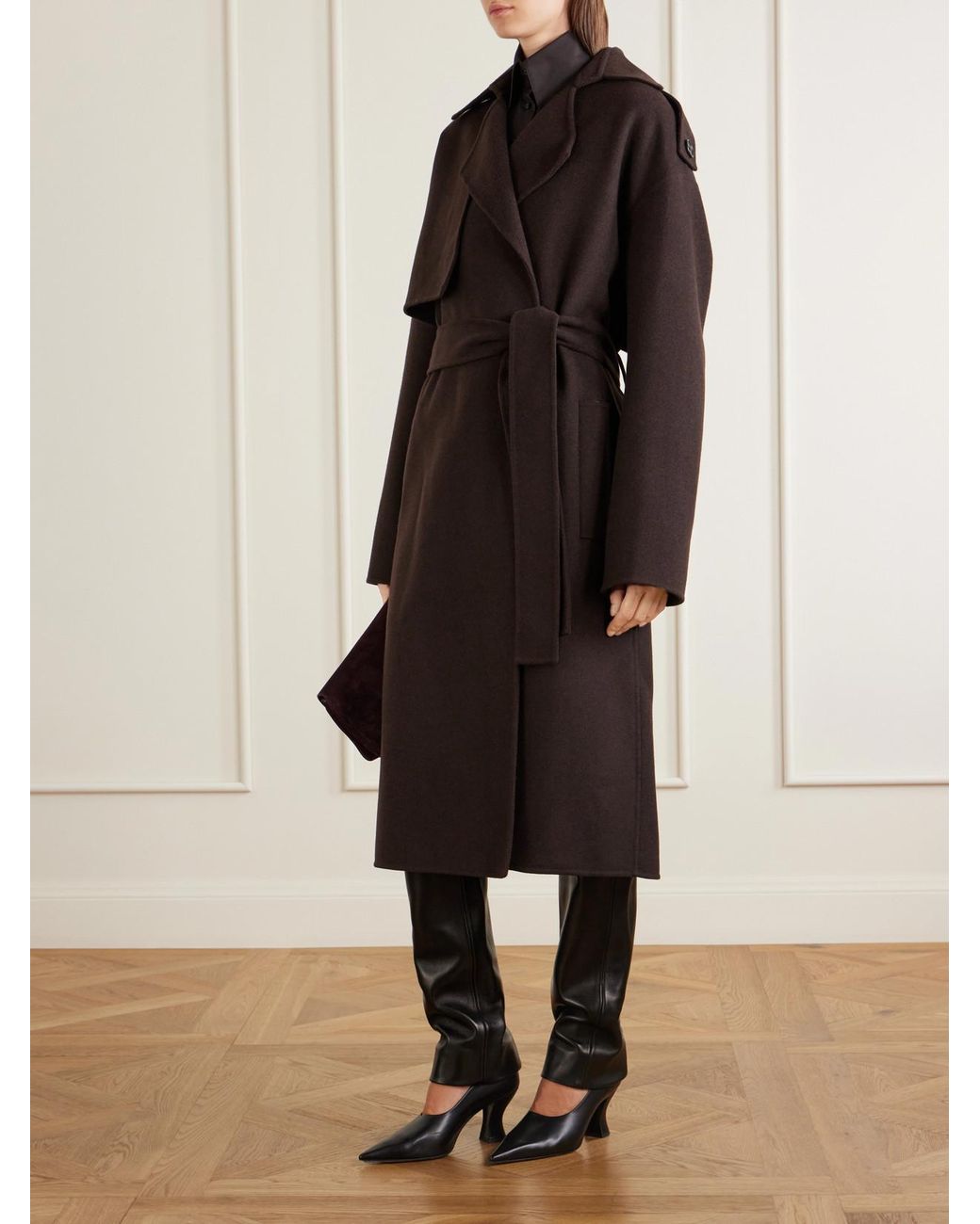 Khaite Black Ivy Cotton-Poplin Shirt