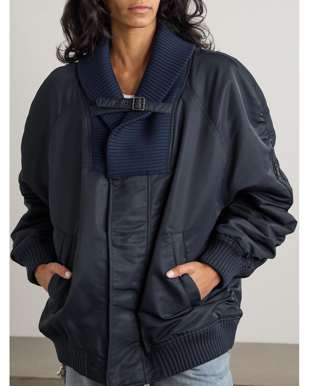 【国内発送】LOEWE ジャケット Oversized shell bomber jacket 国内発送】LOEWE ジャケット Oversized shell bomber jacket