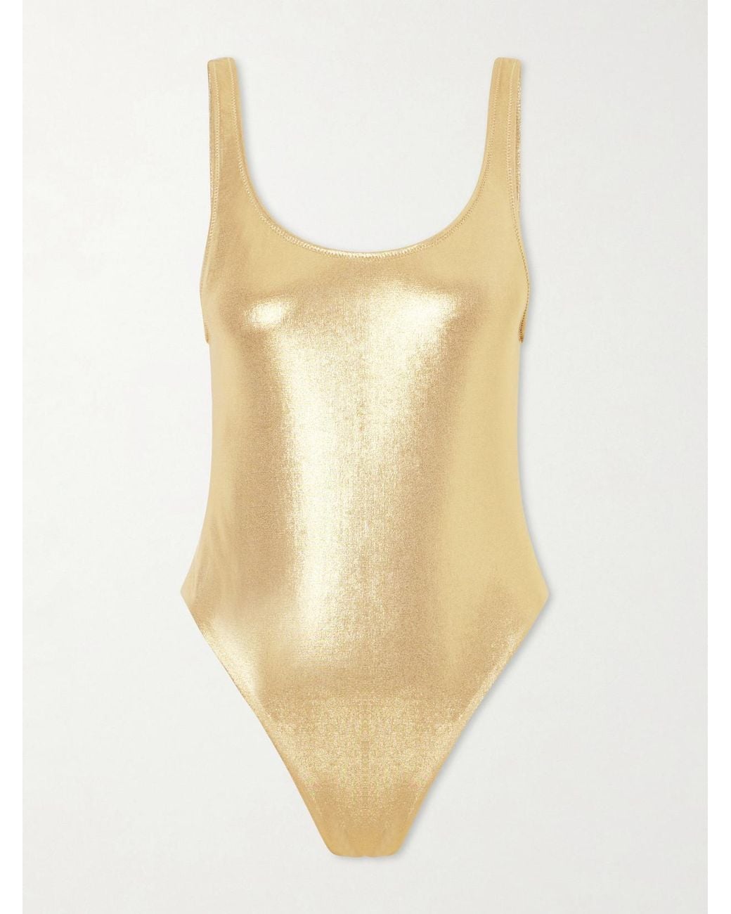 SARA CRISTINA White Embellished Swimsuit