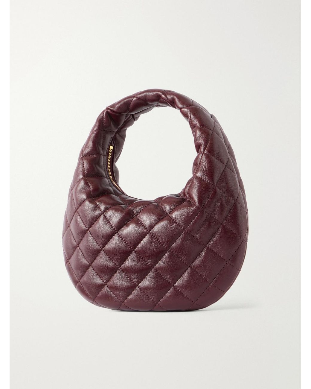 Saint Laurent Pink Icare Matelassé Leather Tote