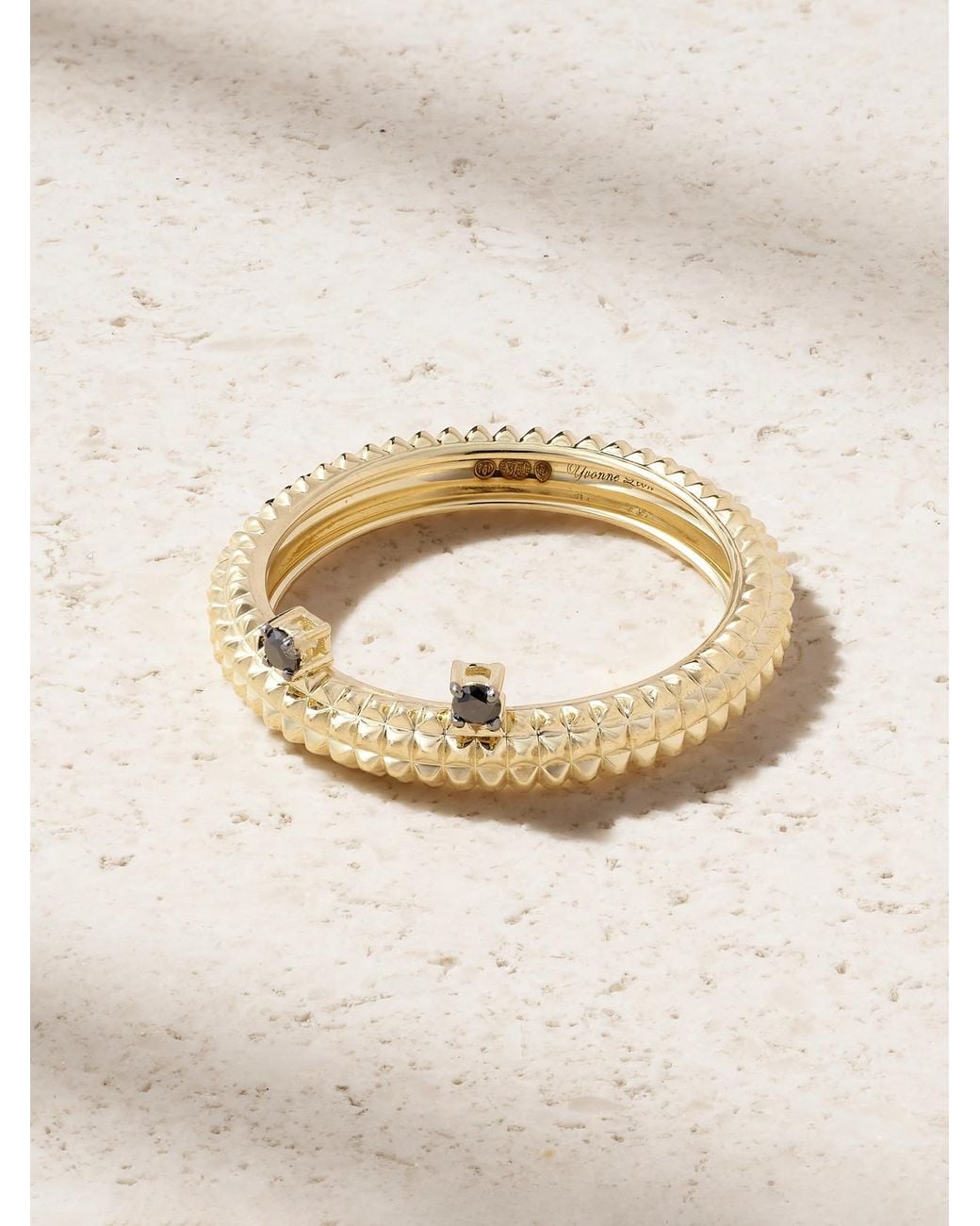 Yvonne Léon Natural Alliance Crapaud 9-Karat Diamond Ring