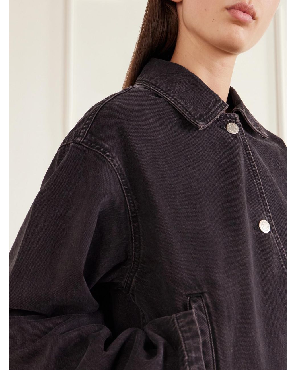 mfpen Black Decorator Denim Jacket