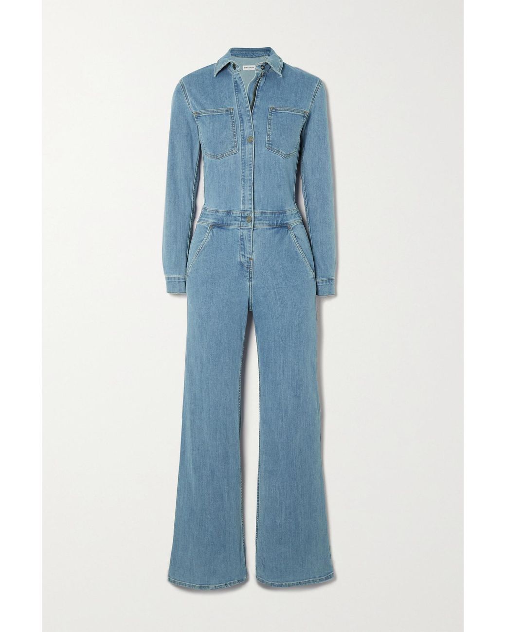 Rivet Utility Rulebreaker Denim Jumpsuit in Blue Lyst