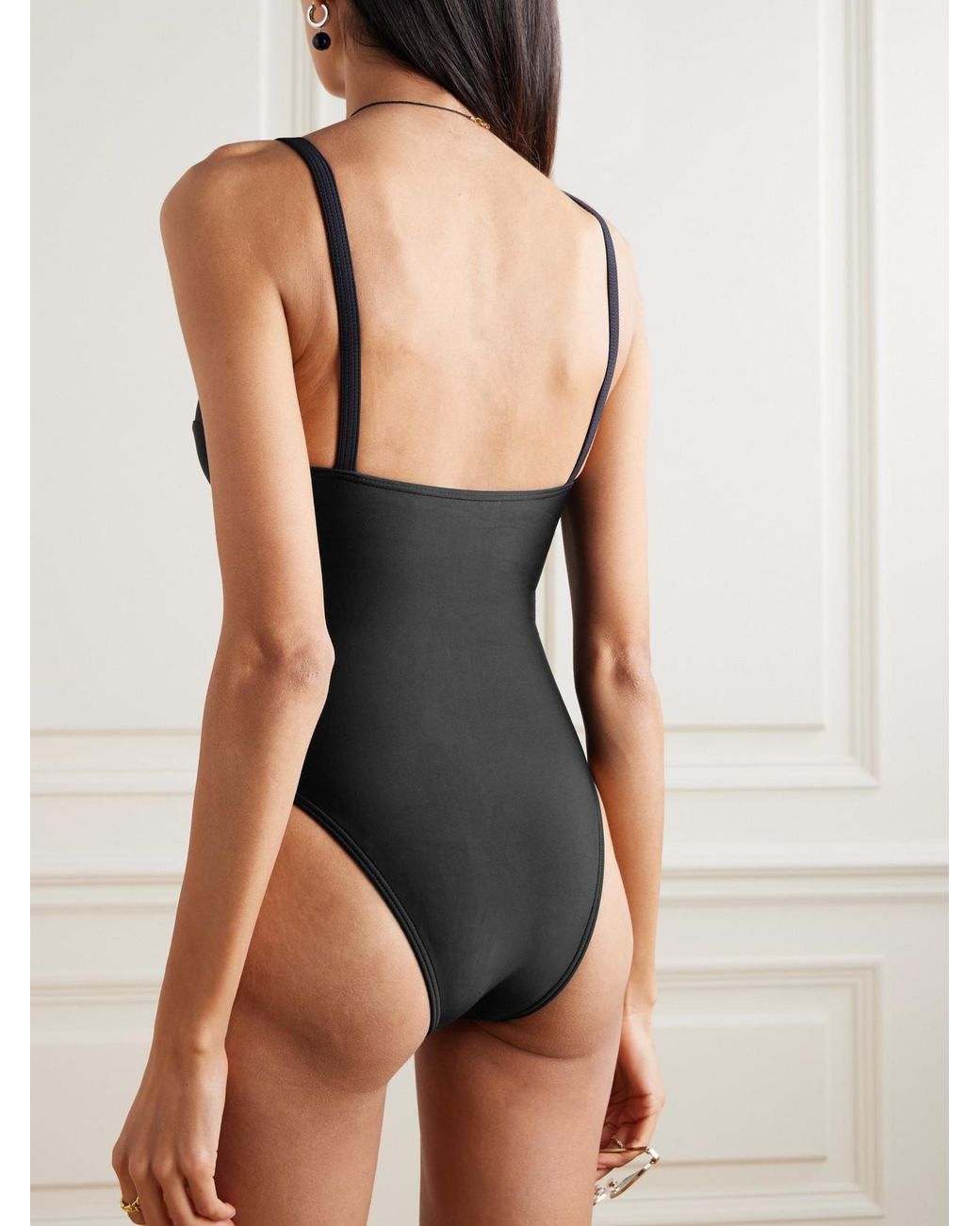 Matteau Black Underwired Swimsuit