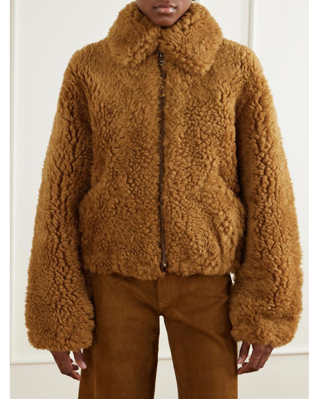 Stouls Brown Sidi Shearling Jacket