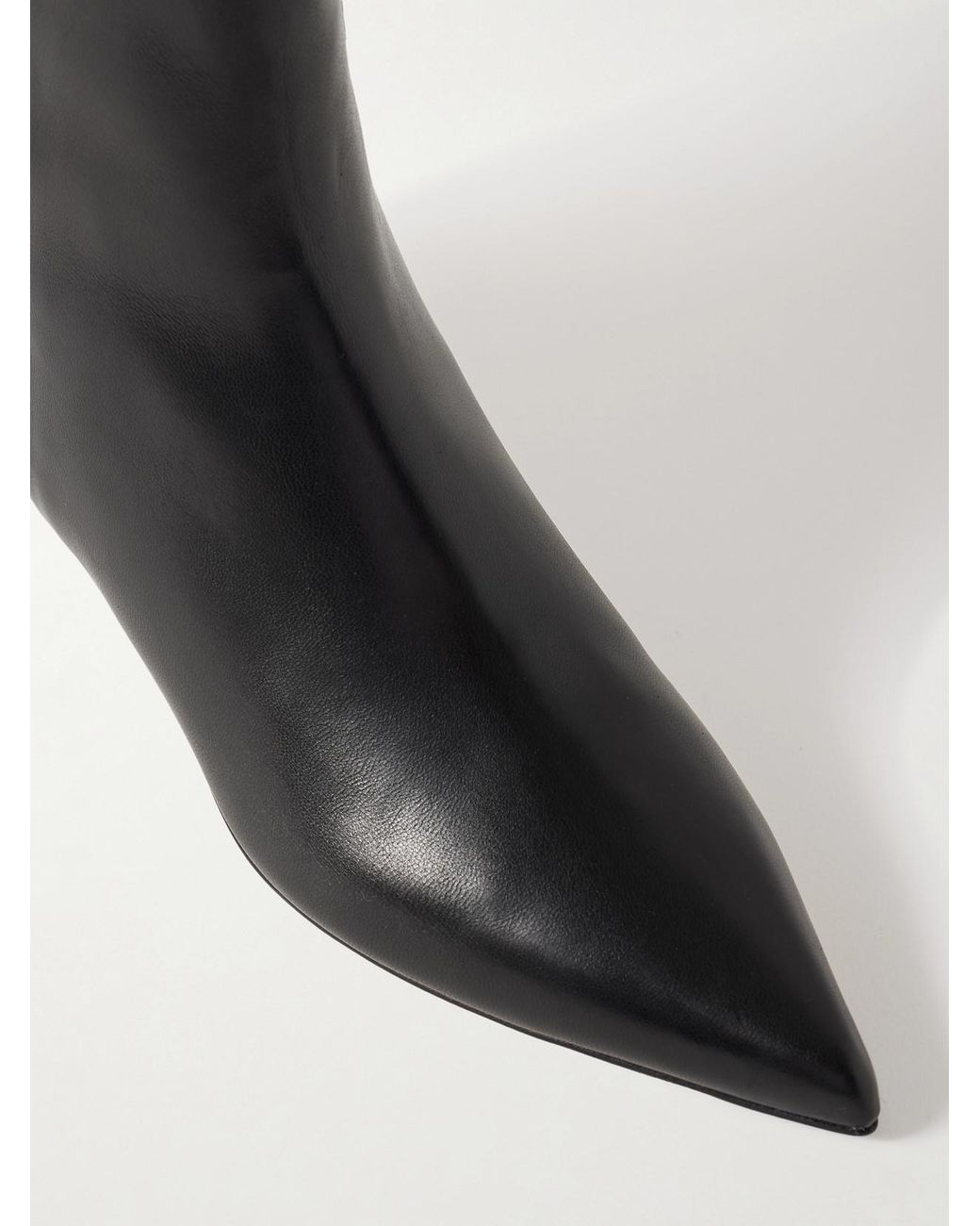 Aeyde Black Sofie Leather Ankle Boots