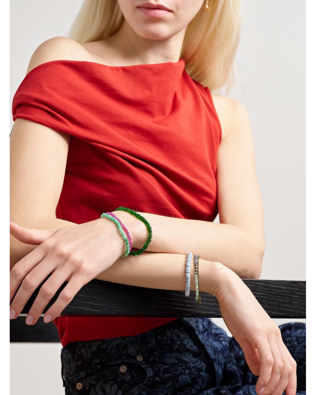 JIA JIA Pink Star Sapphire Bracelet