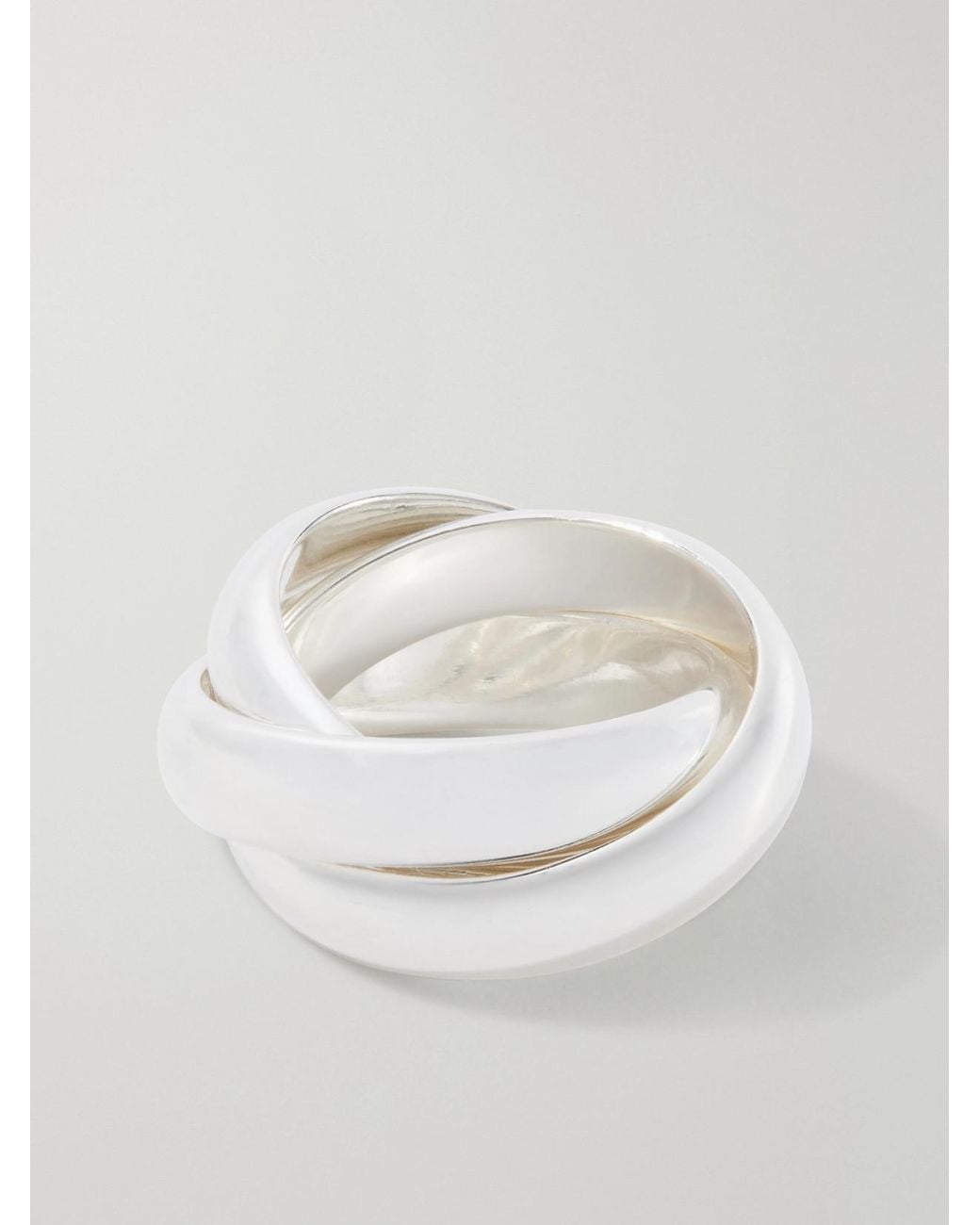 LIE STUDIO White The Sofie Ring