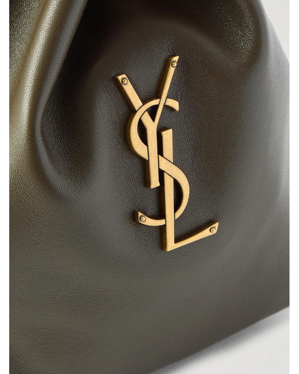 Saint Laurent Black Sintra Sport Leather Shoulder Bag