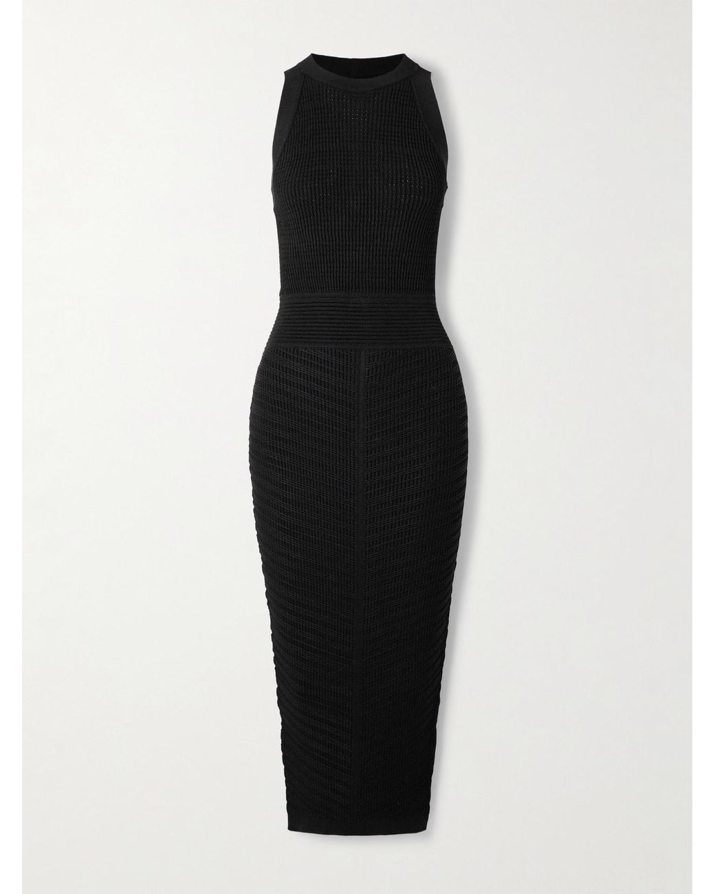 slim fit dress slacks Buttoned Halterneck Short Dress main image 1