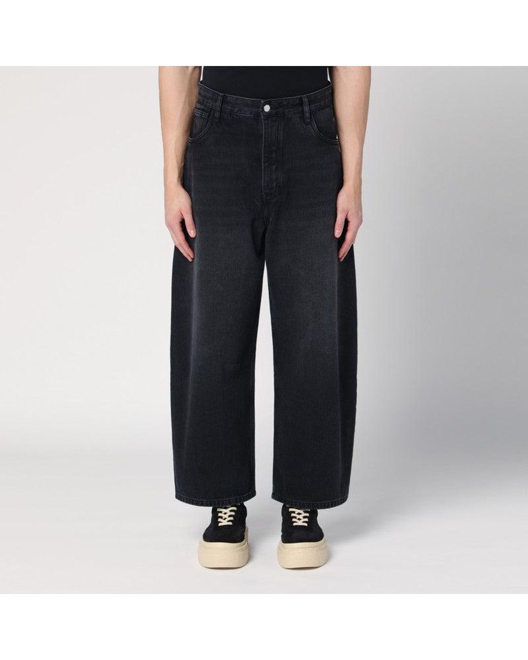 Nicolo Tonetto Black Viscose Men Pants