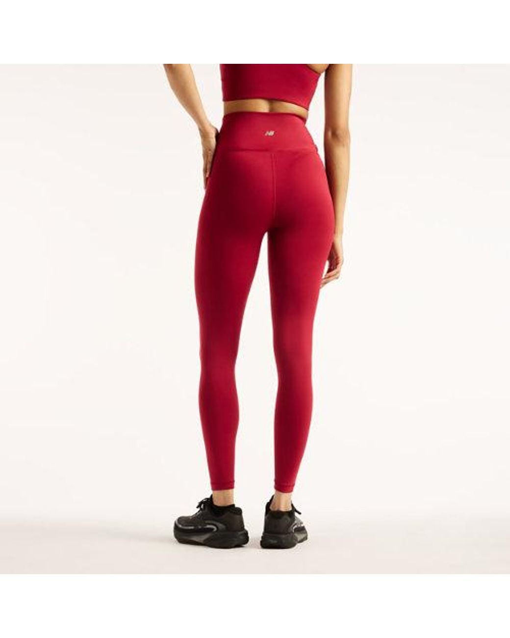 New Balance Red Nb Define High Rise Legging 25"