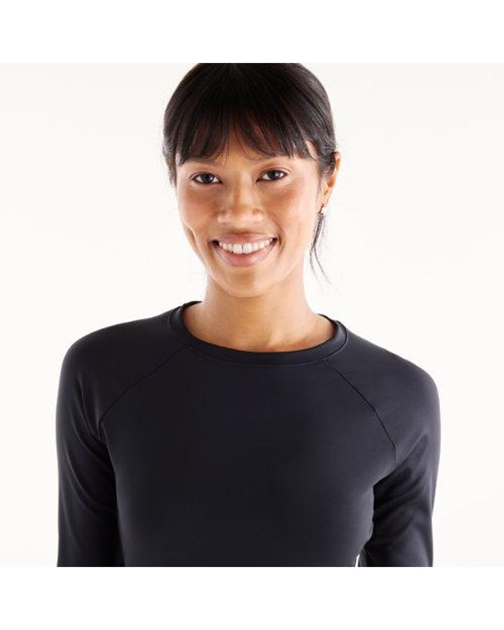 New Balance Blue Ac Fitted Long Sleeve