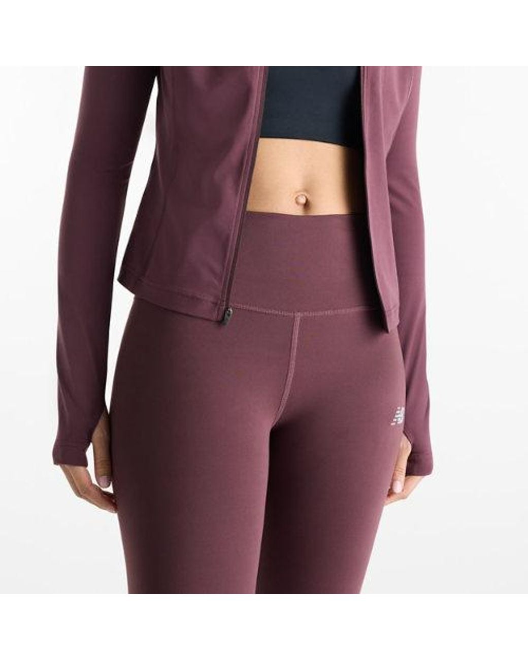 New Balance Red Nb Harmony High Rise Legging 25"