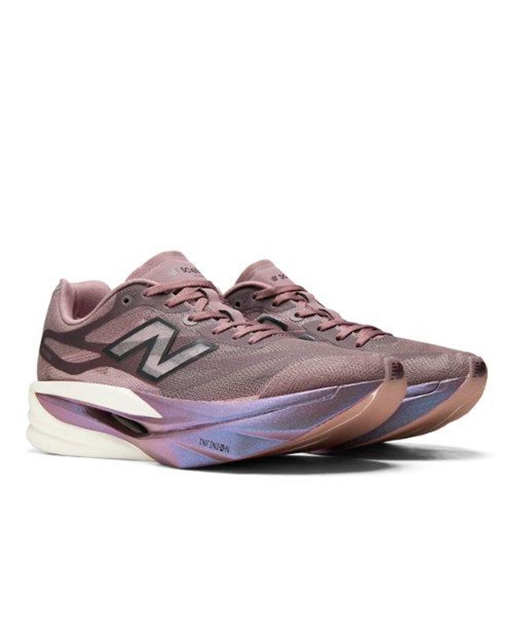 New Balance Gray Supercomp Elite V6 Running Shoes