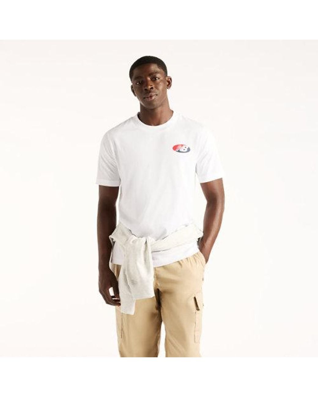 New Balance Natural Oval Badge Relaxed T-Shirt for men