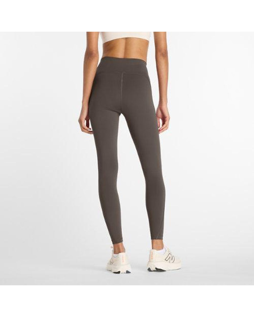 New Balance Gray Rc Legging 25"