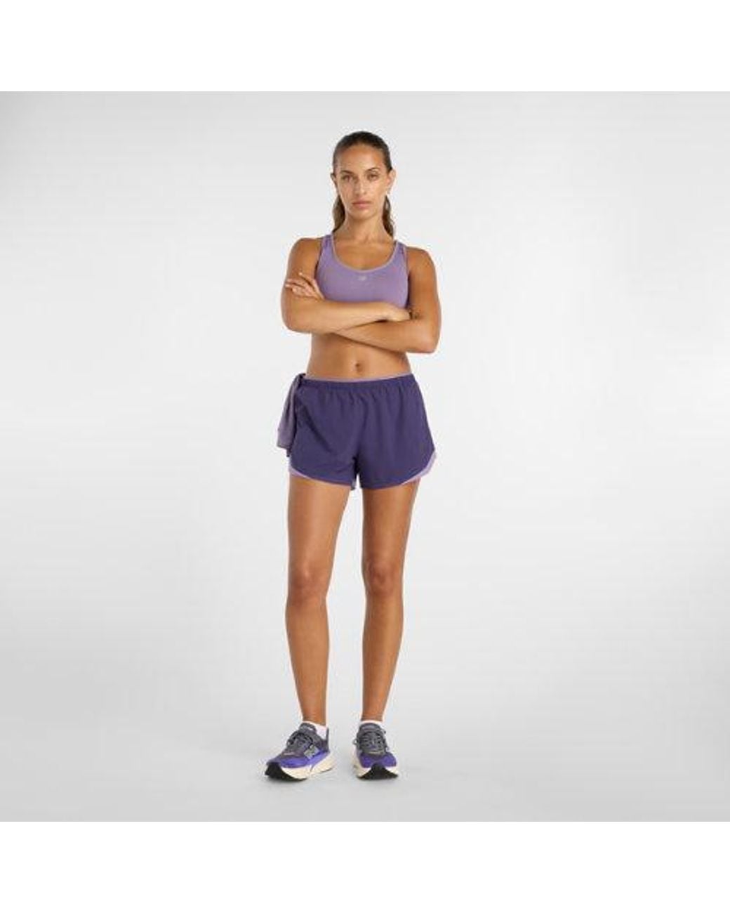 New Balance Blue Rc Essential Short 3"
