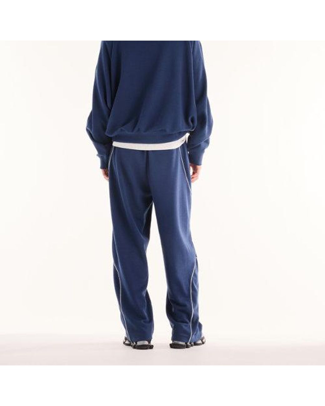 New Balance Blue Trackside French Terry Pant for men