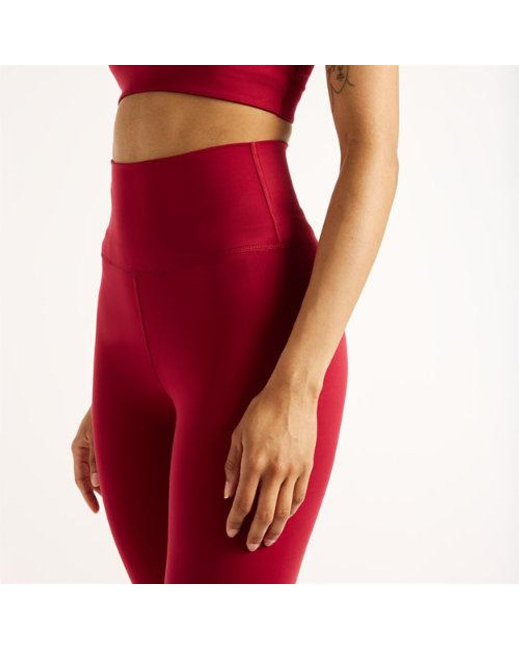New Balance Red Nb Define High Rise Legging 25"