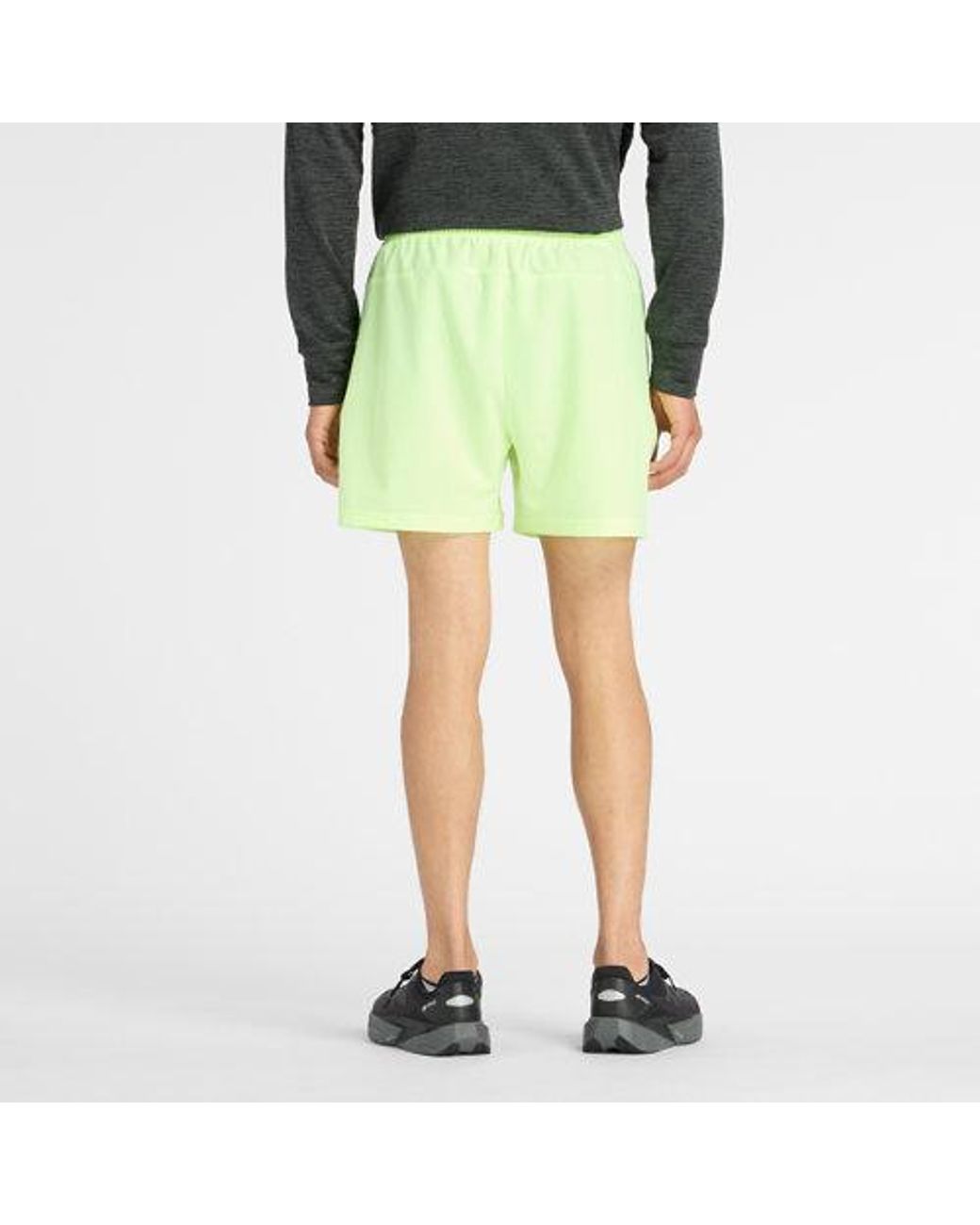 New Balance Green Sport Essential Short 5" for men