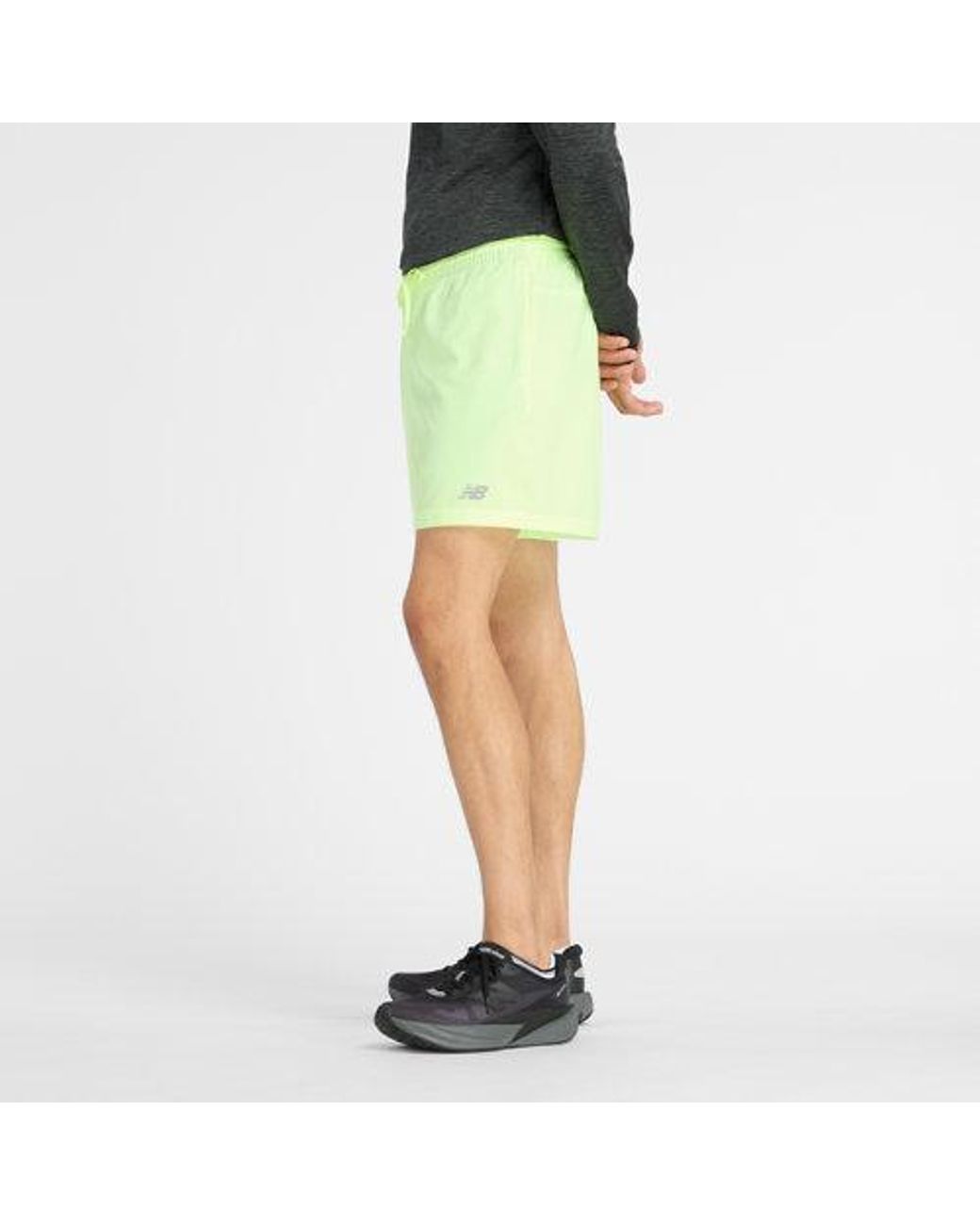 New Balance Green Sport Essential Short 5" for men