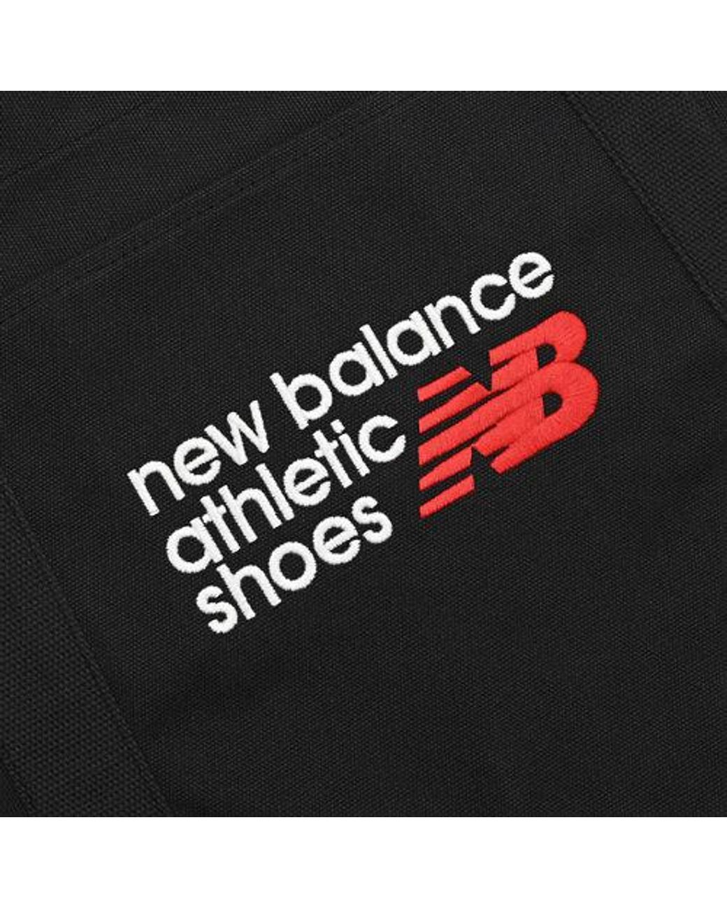 New Balance Black Classic Canvas Tote