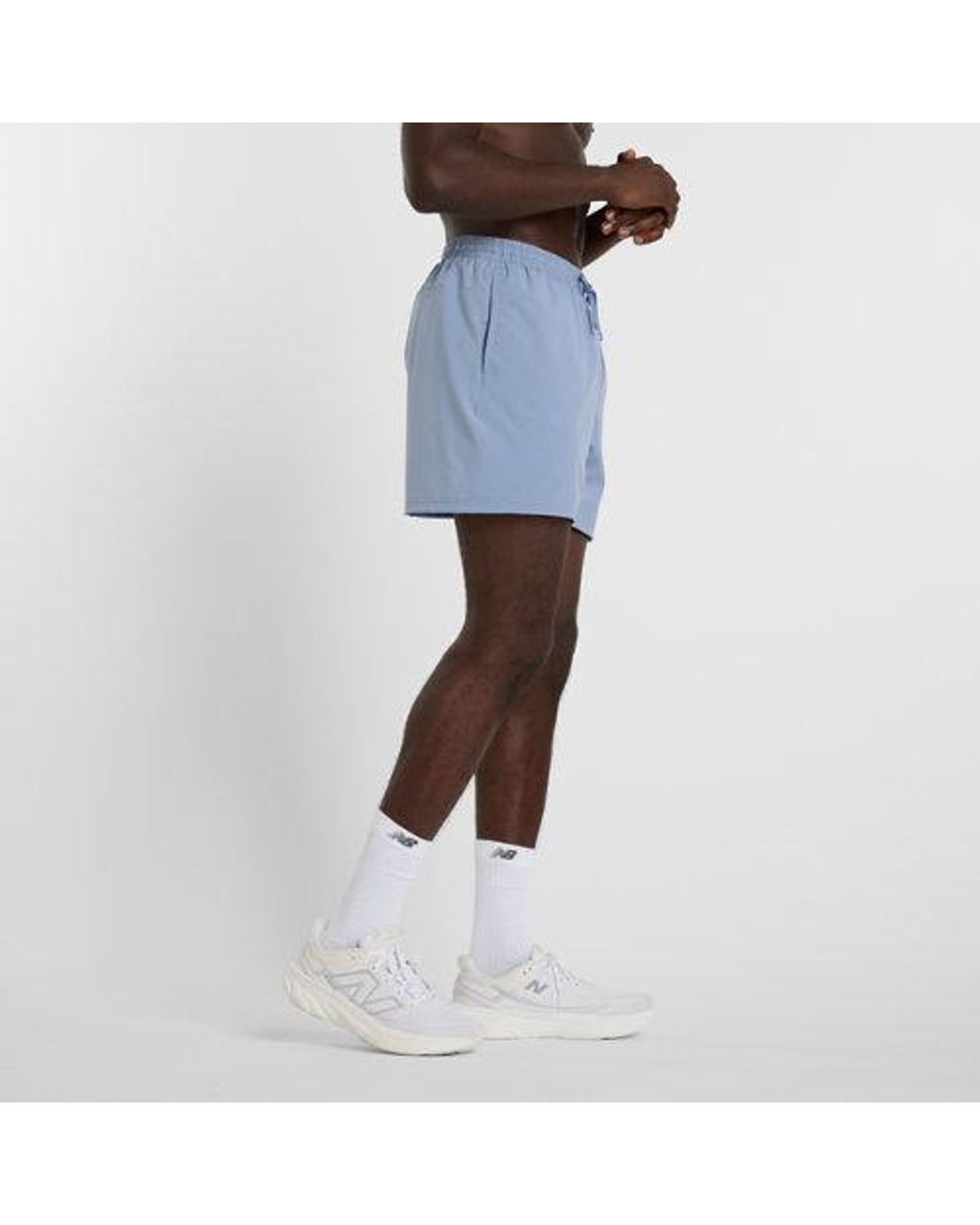 New Balance Blue Sport Essentials Short 5" for men
