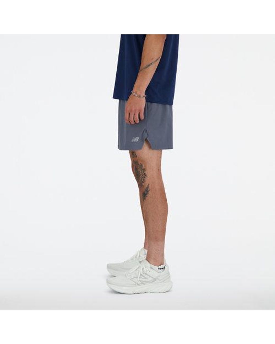 New Balance Blue Rc Short 7" for men
