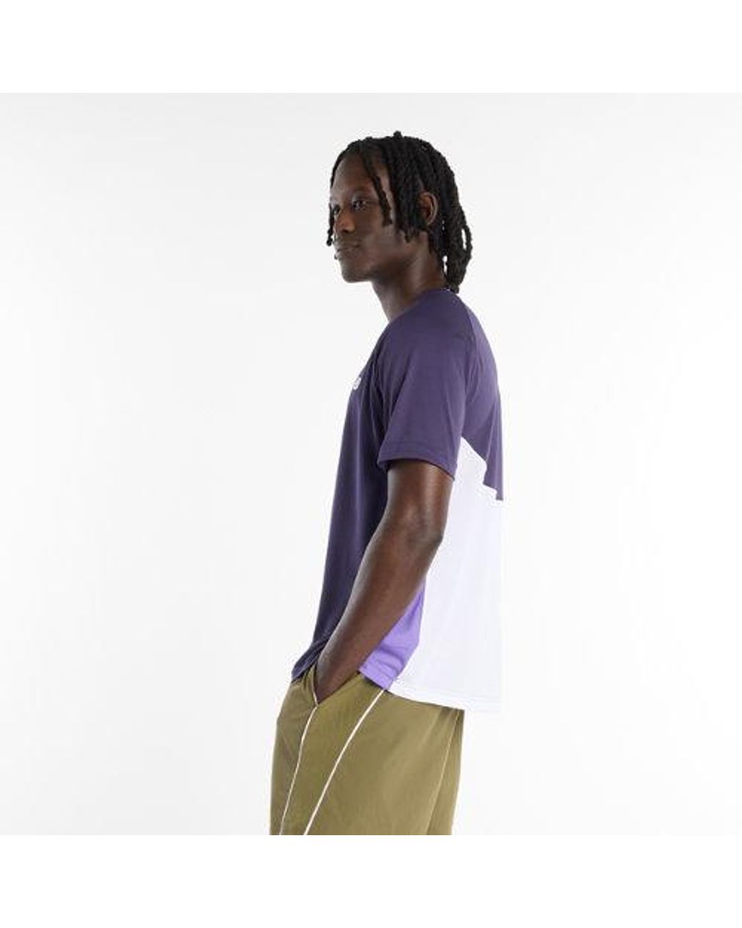 New Balance Purple Tournament Novelty Top for men