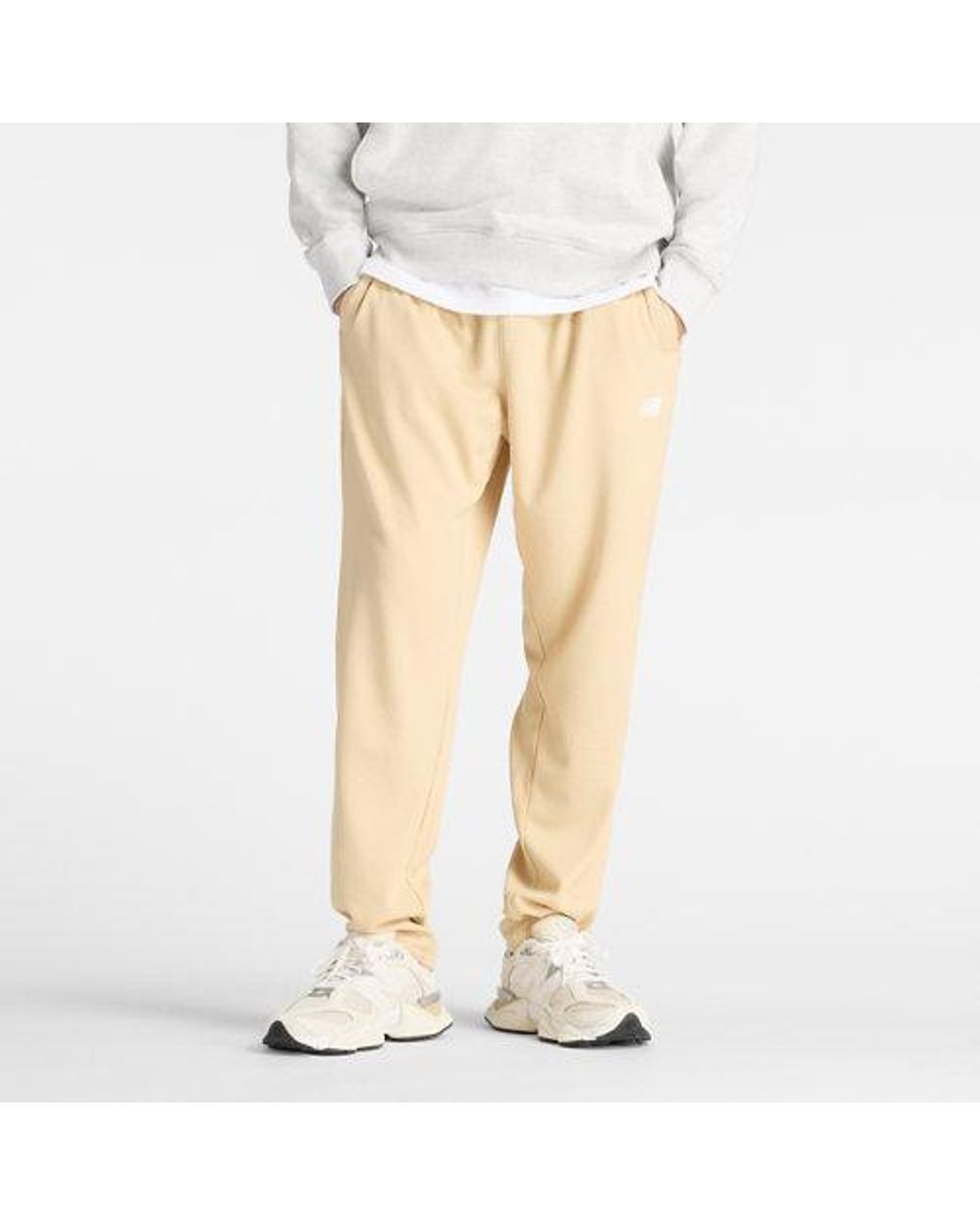 New Balance Natural Textured Check Pant for men