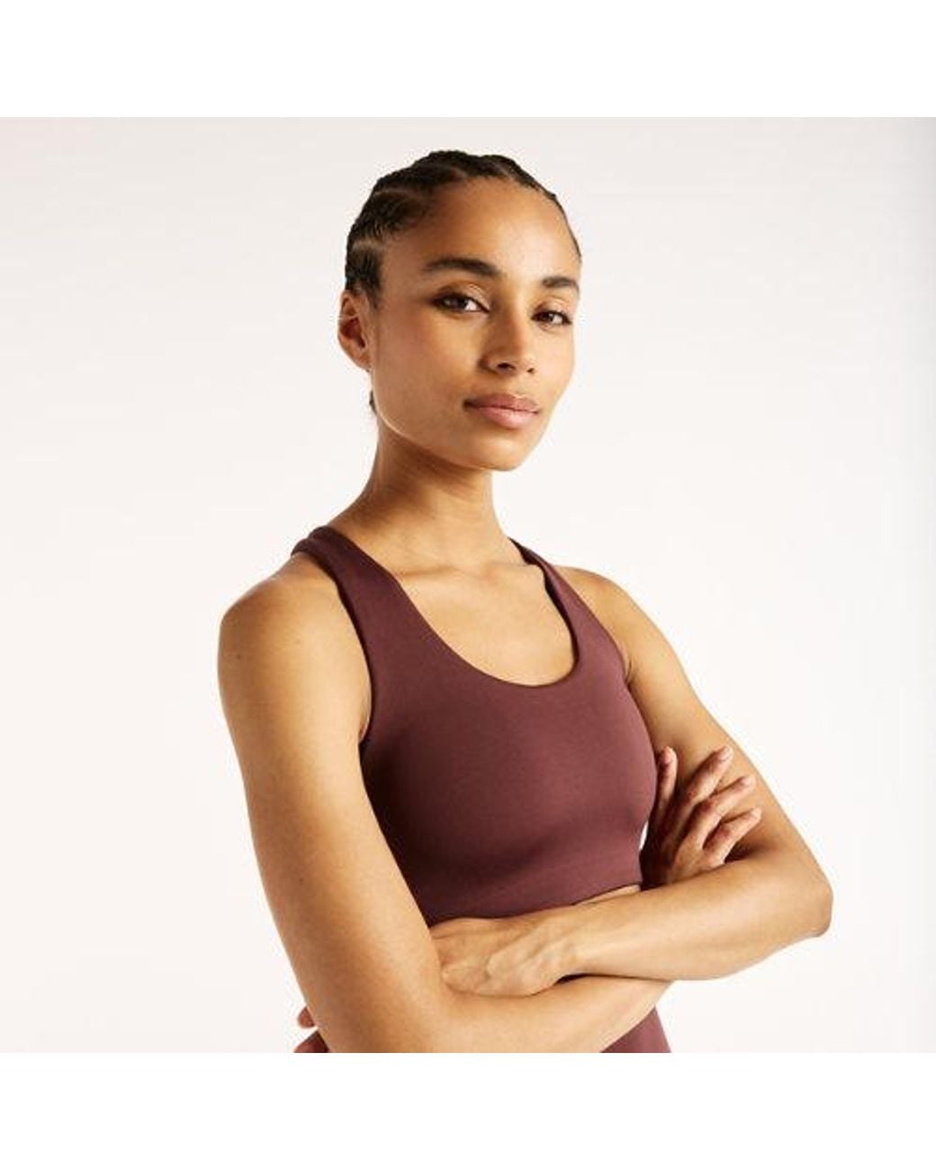New Balance Nb Define Train Bra in het Red