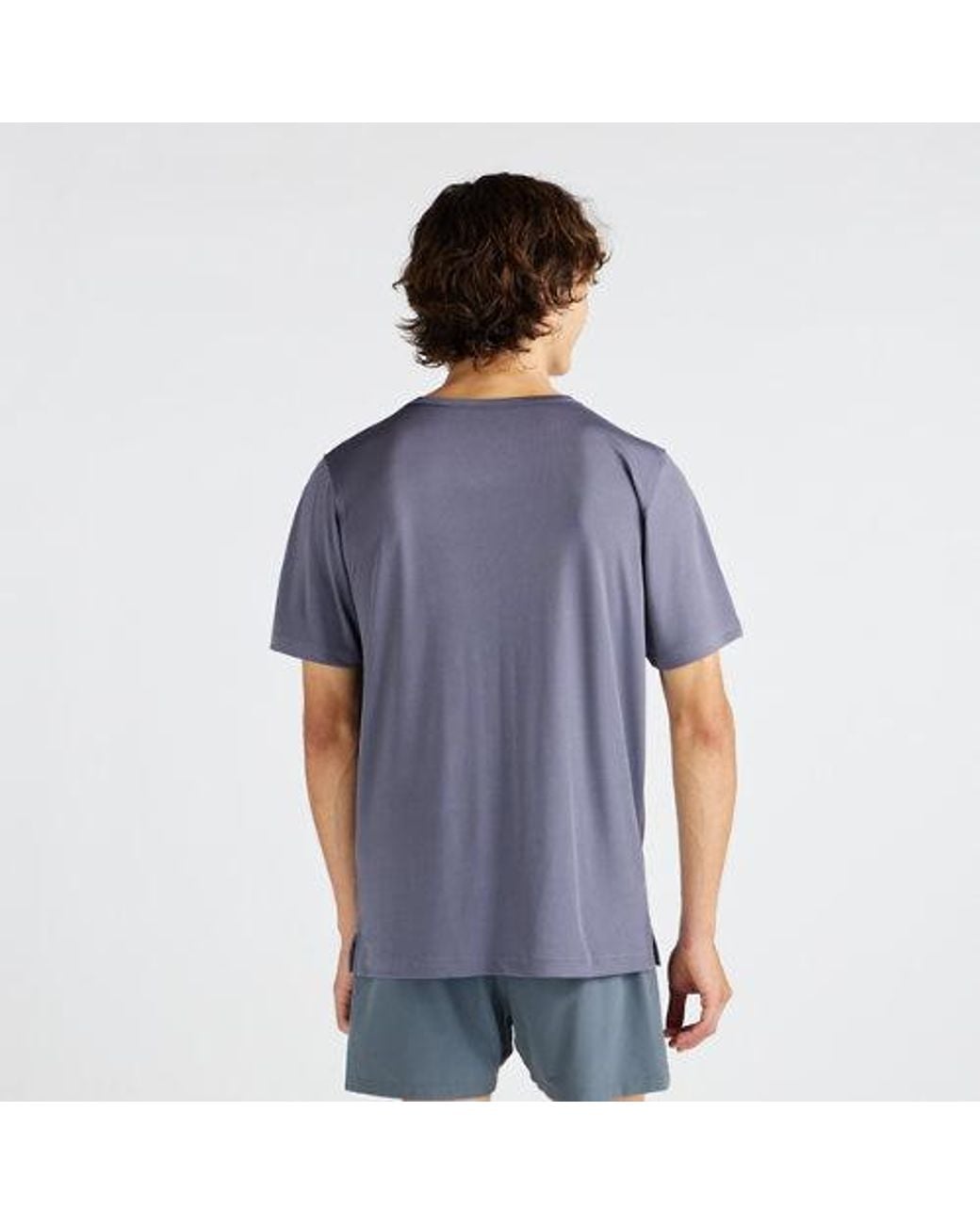 New Balance Blue Sport Essentials Utility Motion Graphic T-Shirt for men