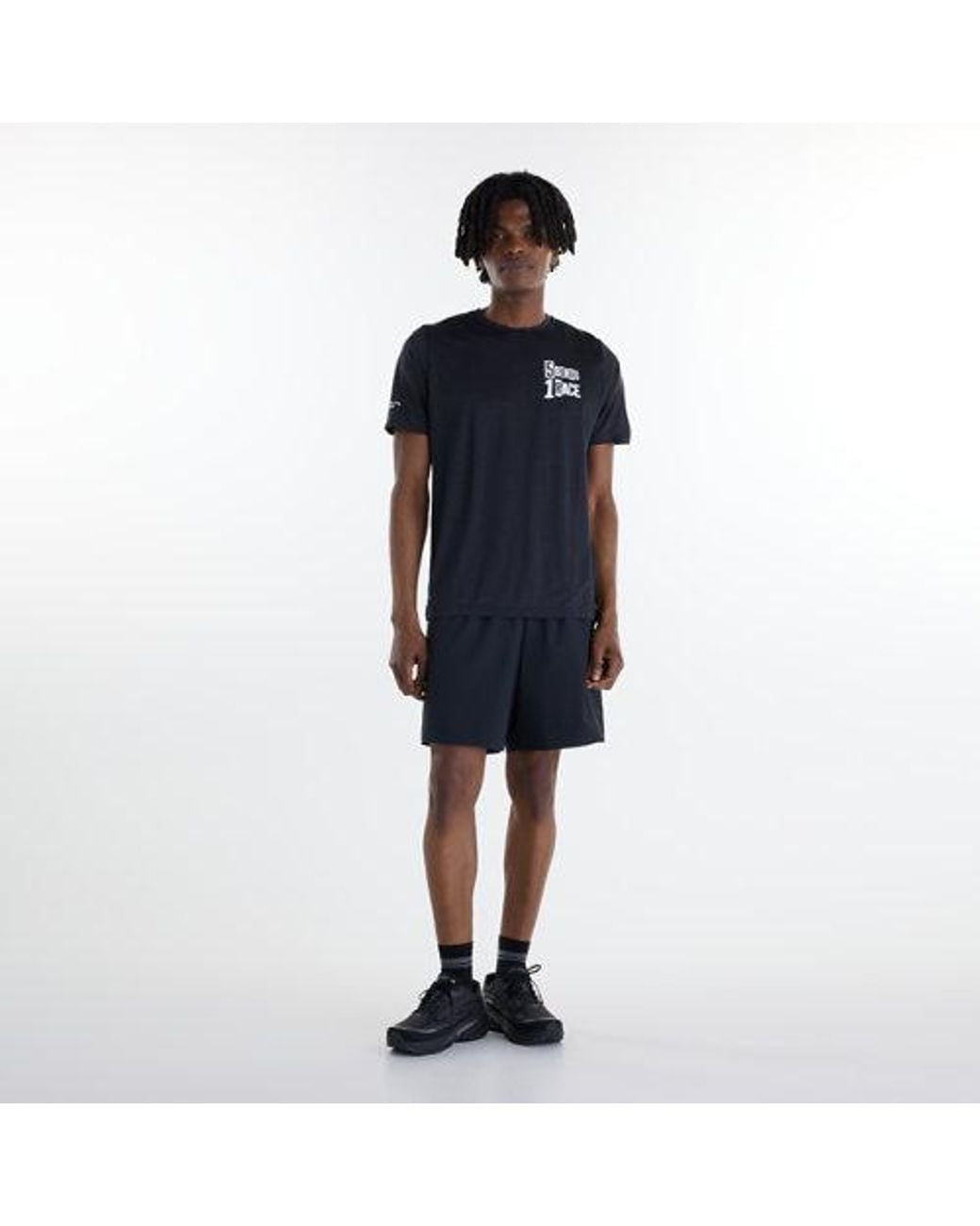 New Balance Blue Nyc Marathon Rc Essential Graphic T-Shirt for men
