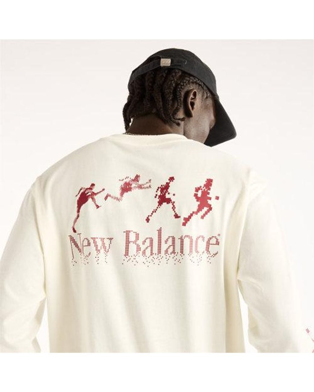 New Balance Natural Digitally Remastered Long Sleeve T-Shirt for men