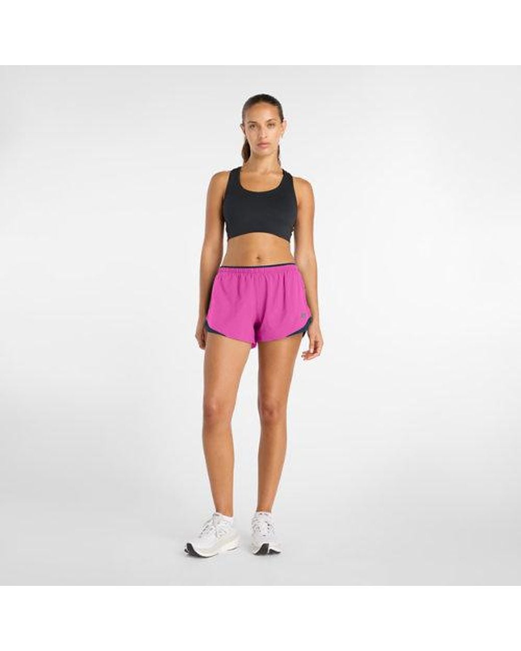 New Balance Pink Rc Essential Short 3"
