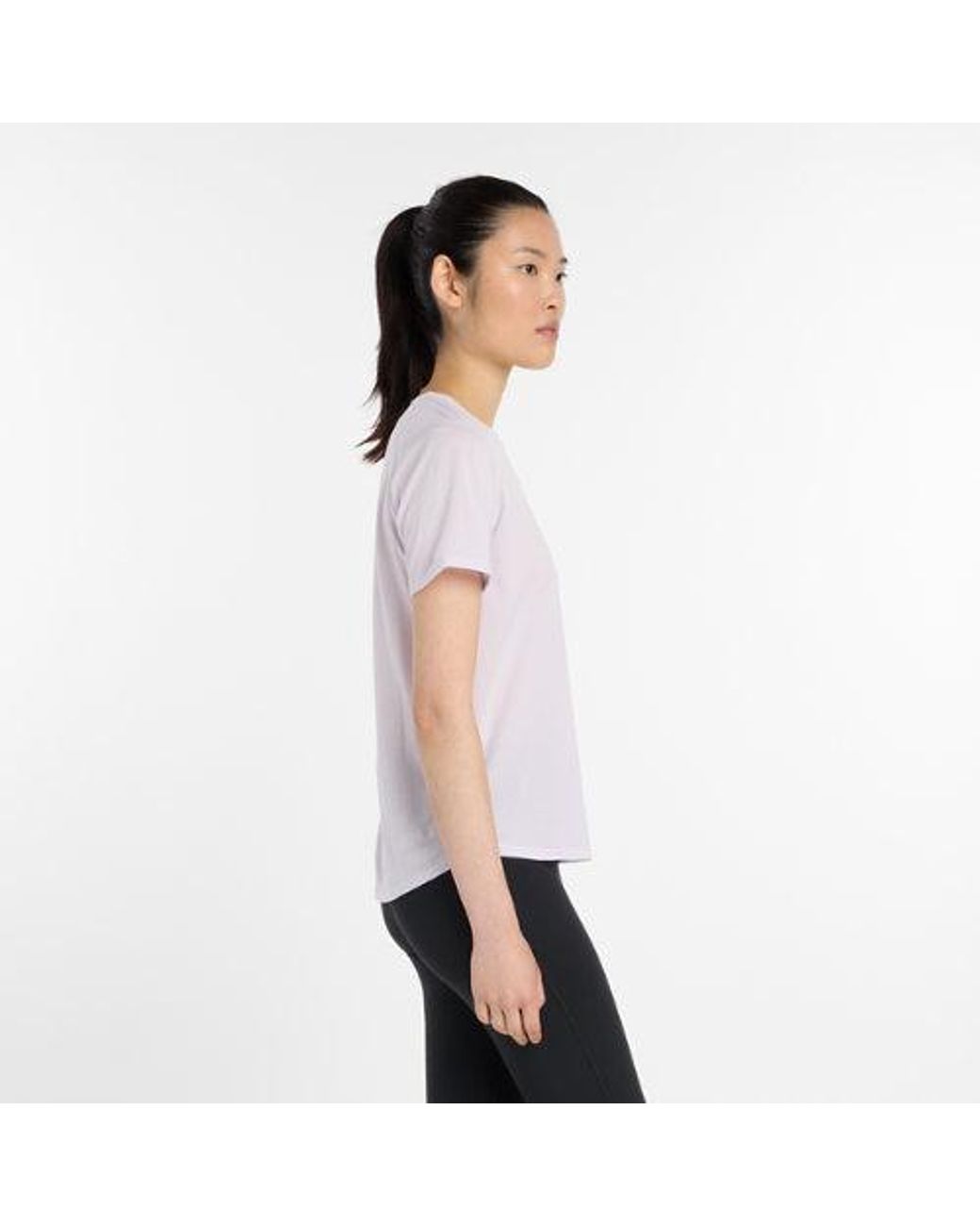 New Balance White Rc Essential T-Shirt