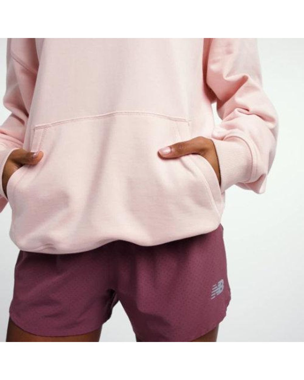 New Balance Yellow Athletics French Terry Hoodie
