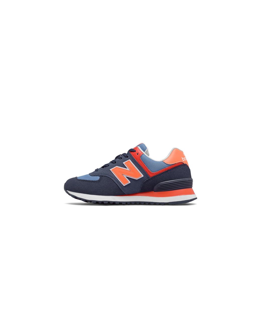 Femme 574, Blue/Orange New Balance - 32 % de réduction - Lyst