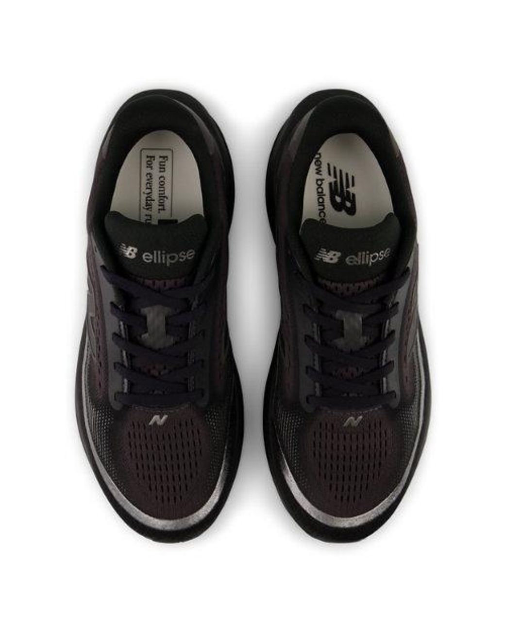 New Balance Black Ellipse Running Shoes
