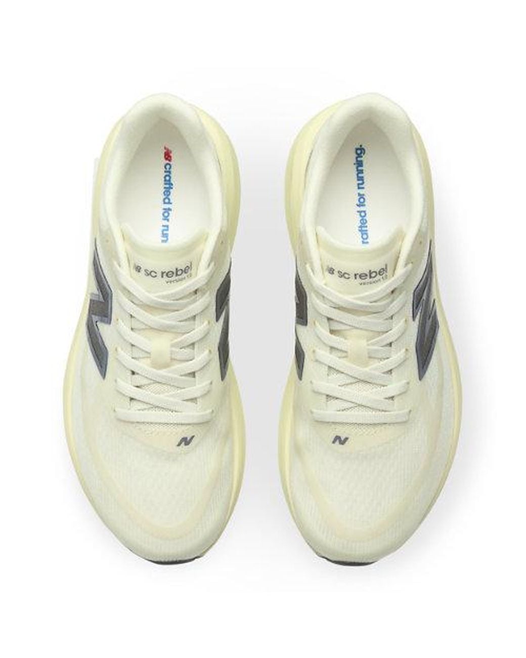 New Balance White Supercomp Rebel Running Shoes