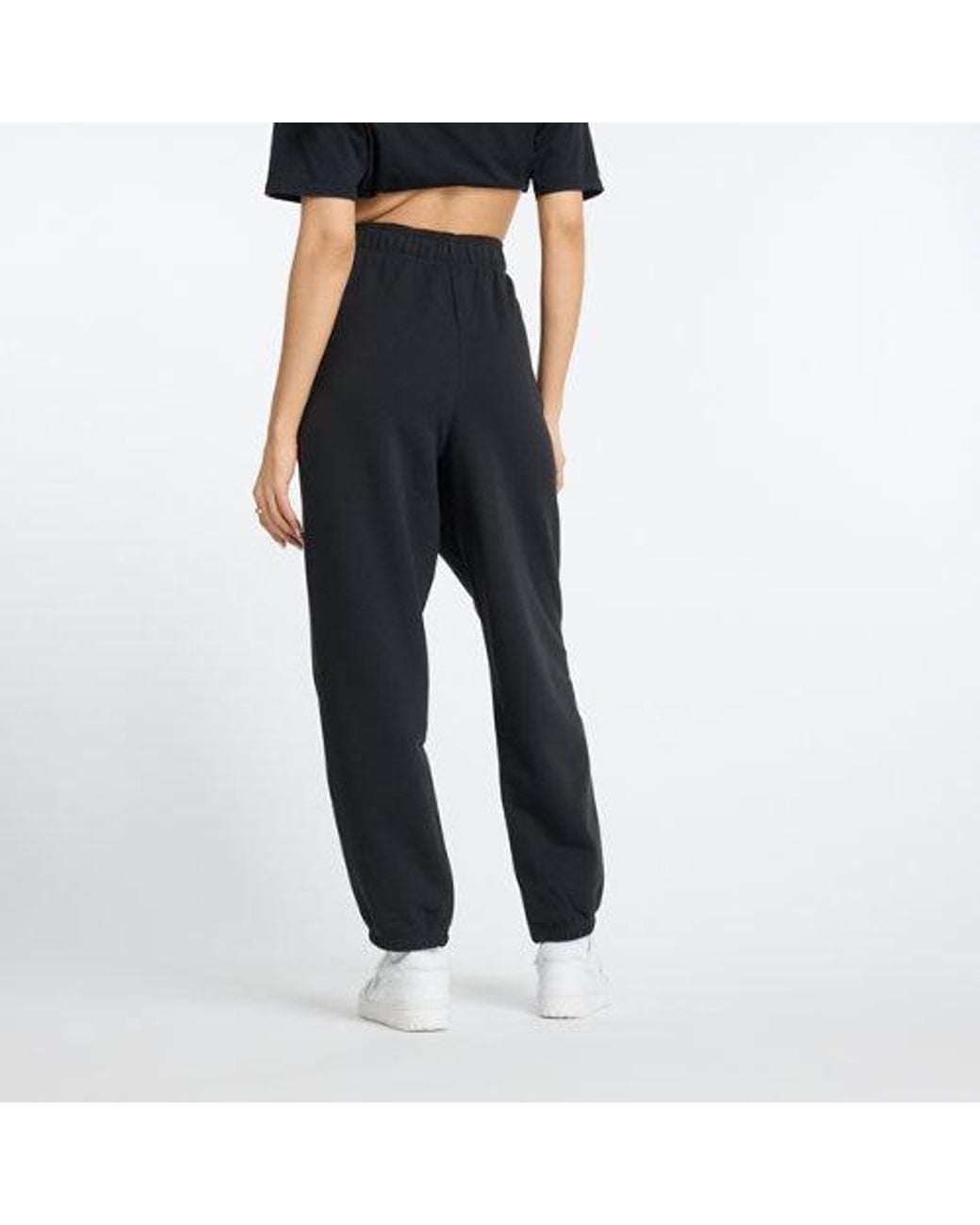 New Balance Black Sport Essentials French Terry Jogger