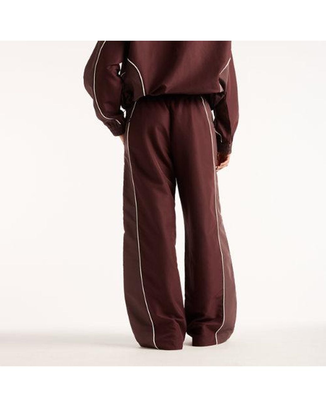 New Balance Red Trackside Woven Pant