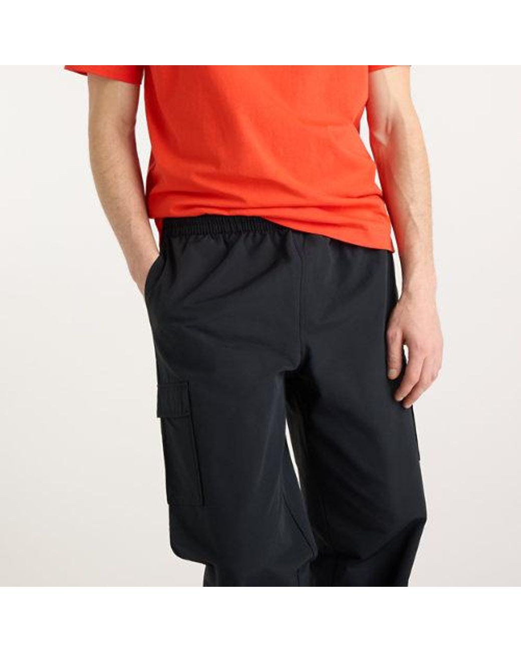 New Balance Blue Woven Cargo Pant for men