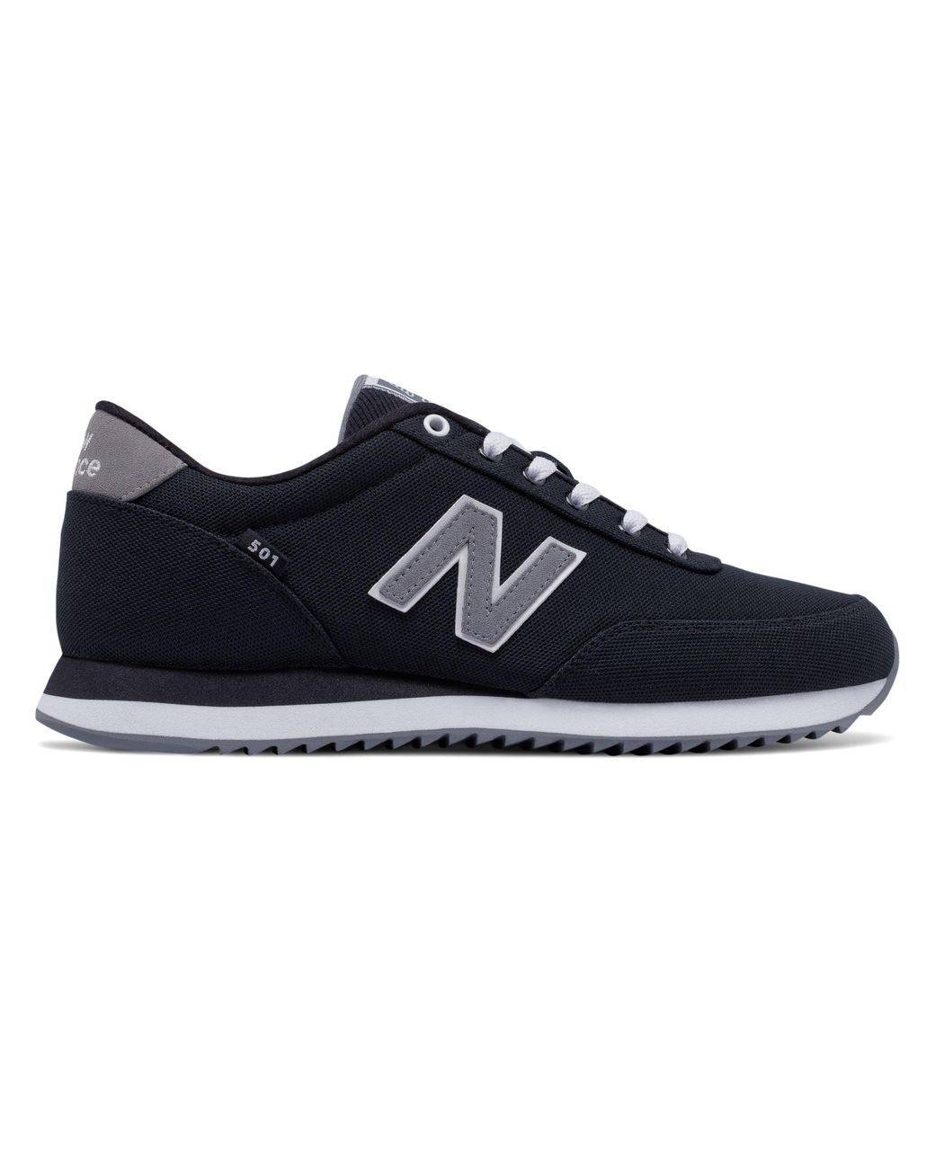 New Balance 501 Ripple Sole in Black for Men | Lyst