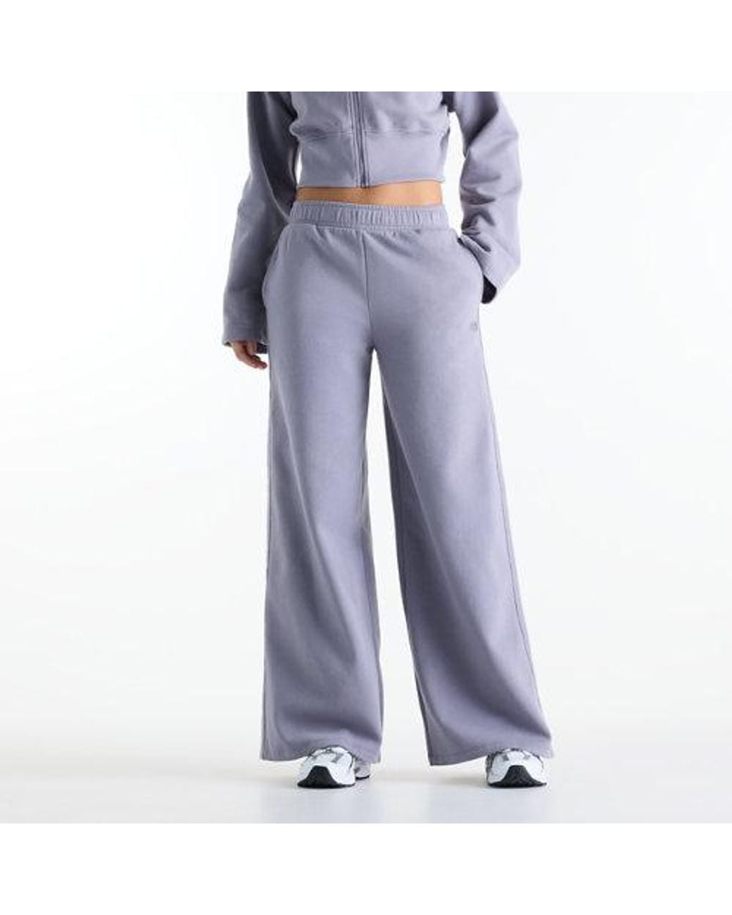 New Balance Blue Brushed Coastal Fleece Pant