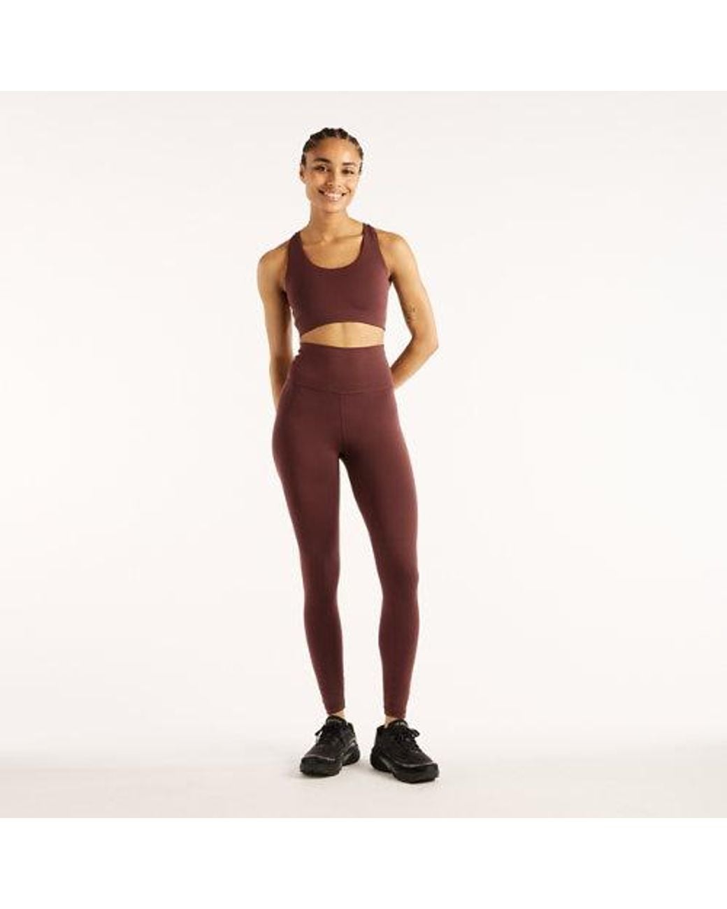 New Balance Nb Define Train Bra in het Red