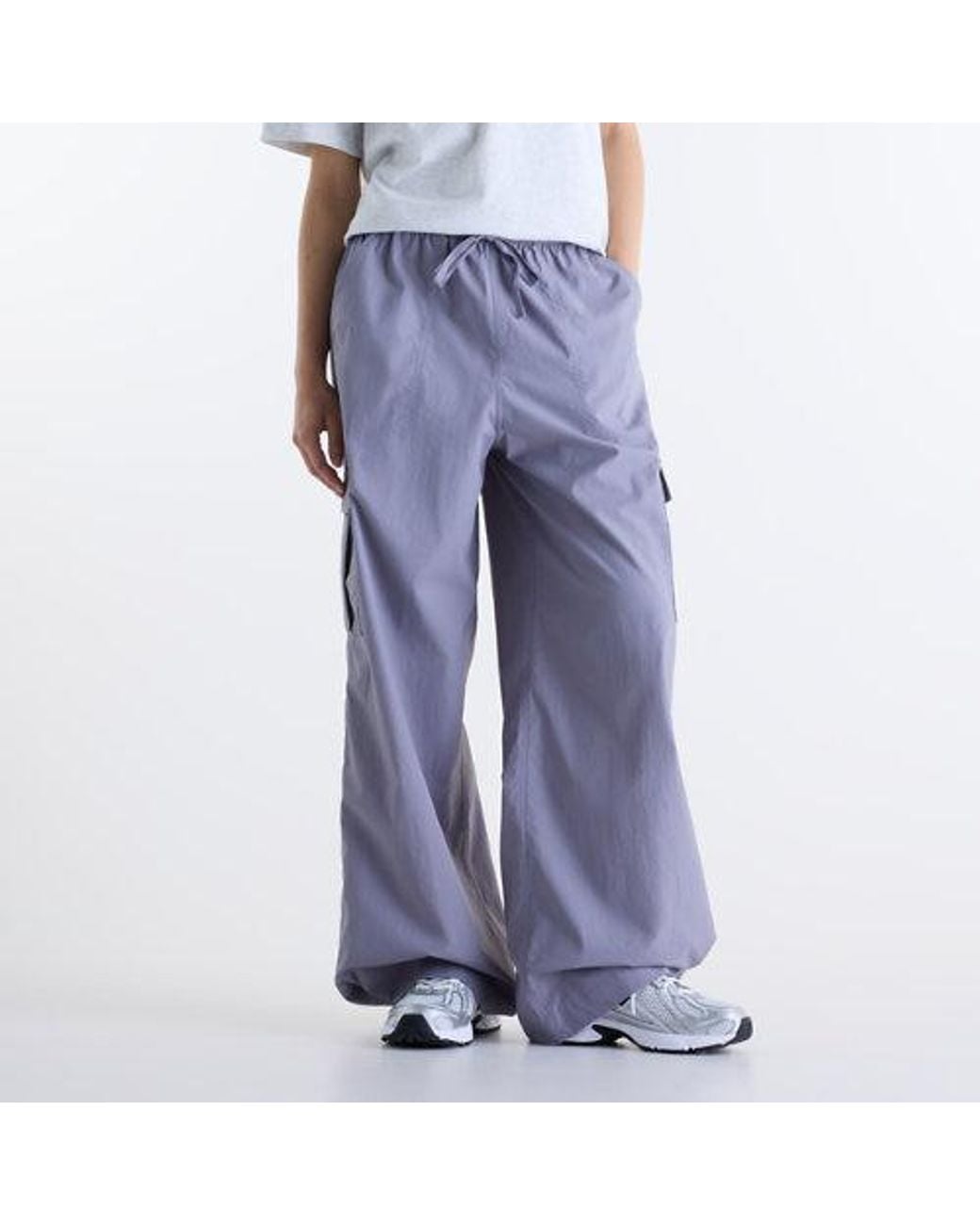 New Balance Blue Woven Cargo Pant