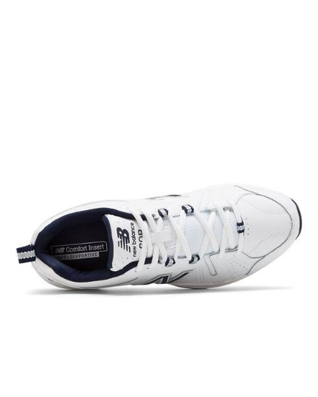 New Balance White Mx608V5 Training Shoes for men